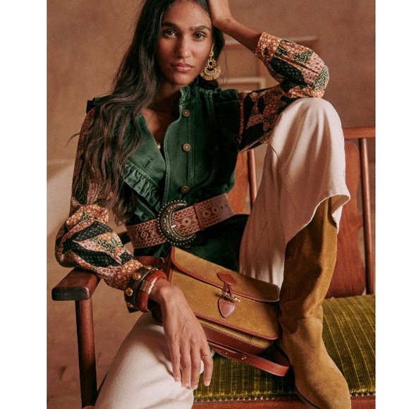 🌿|NWT| Sézane Louve Belt- 80cm - Picture 6 of 15